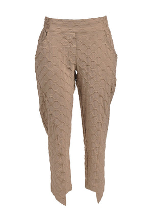 My Soul Bubble Slim Leg Trousers, Sand