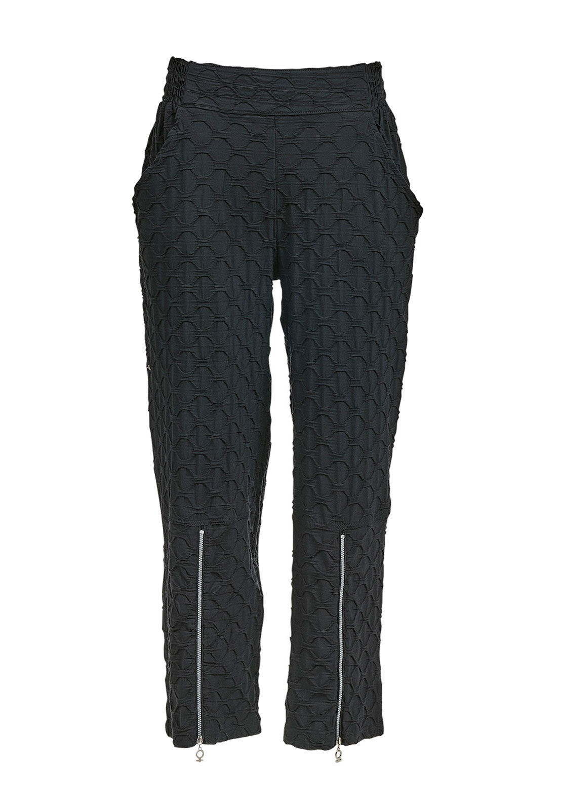 My Soul Bubble Relaxed Fit Trousers, Black