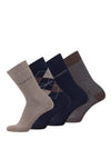 Bugatti 4 Pack Socks Gift Box, Navy