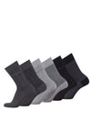 Bugatti 6 Pack Socks Gift Box, Black Multi