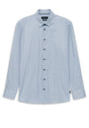 Bugatti Abstract Print Shirt, Blue