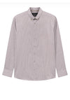 Bugatti Abstract Print Shirt, Blue & Brown Multi