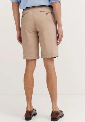 Bugatti Bermuda Chino Shorts, Ecru