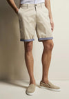 Bugatti Bermuda Shorts, Ecru