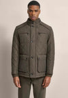 Bugatti Diamond Quilted Jacket, Olive Green