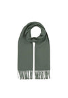 Bugatti Fringed Scarf, Green