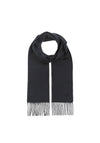 Bugatti Fringed Scarf, Navy