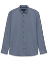 Bugatti Geo Print Casual Shirt, Blue & Navy