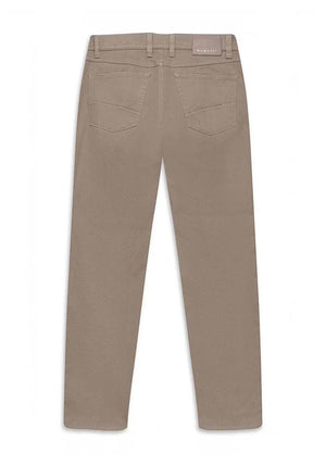 Bugatti High Performance Stretch Chinos, Sandy Beige