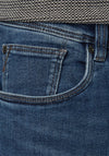 Bugatti Italian Denim Slim Fit Jeans, Washed Blue