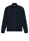 Bugatti Knitted Full Zip Sweatshirt, Navy