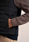 Bugatti Quilted Gilet, Navy