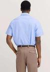 Bugatti Plain Short Sleeve Shirt, Light Blue