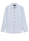 Bugatti Modern Fit Striped Shirt, Light Blue
