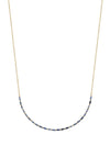 Burren Jewellery Blue For You Sodalite Necklace, Gold