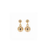 Burren Jewellery Anxiously Attached Earrings, Gold