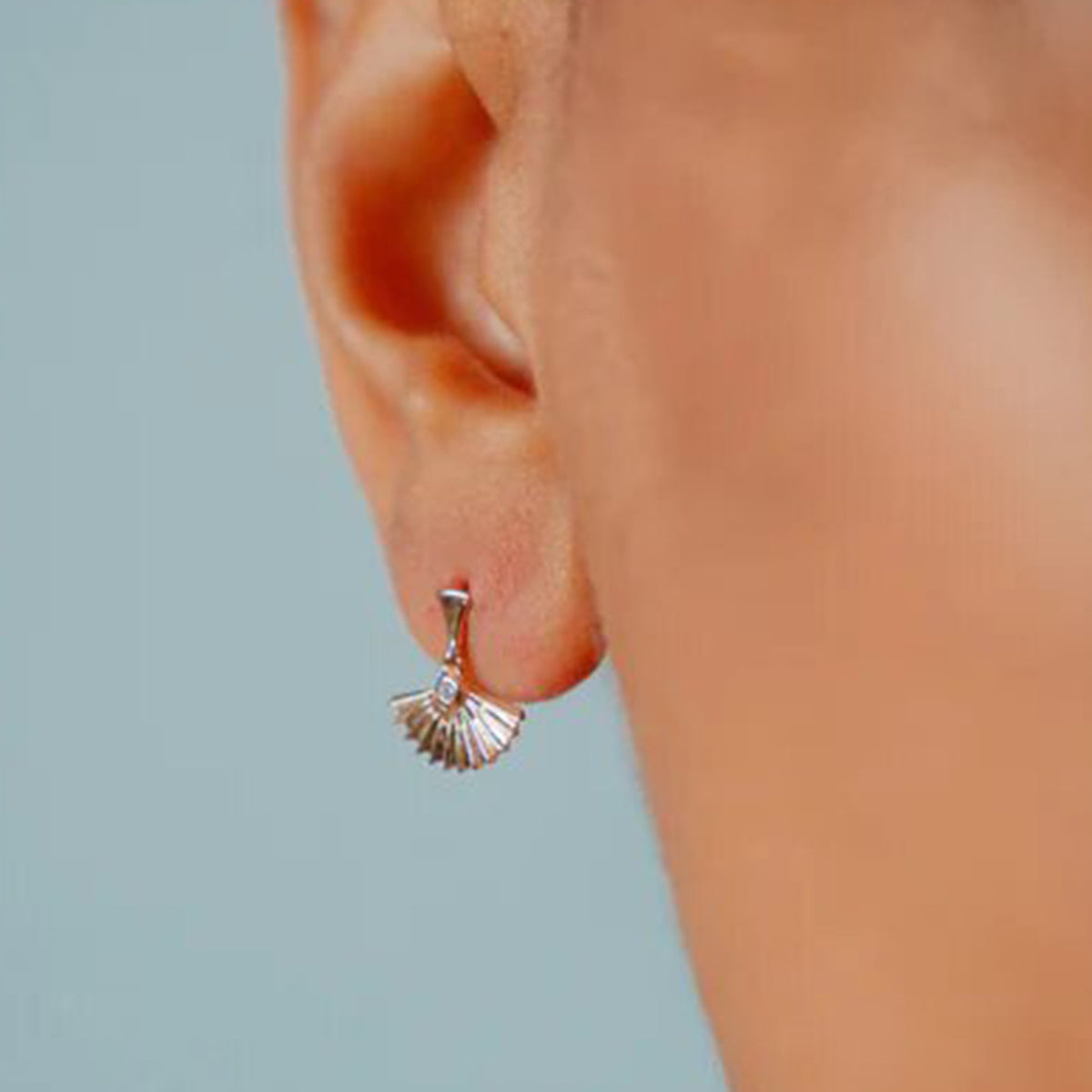 Burren Jewellery Avery Earrings, Gold