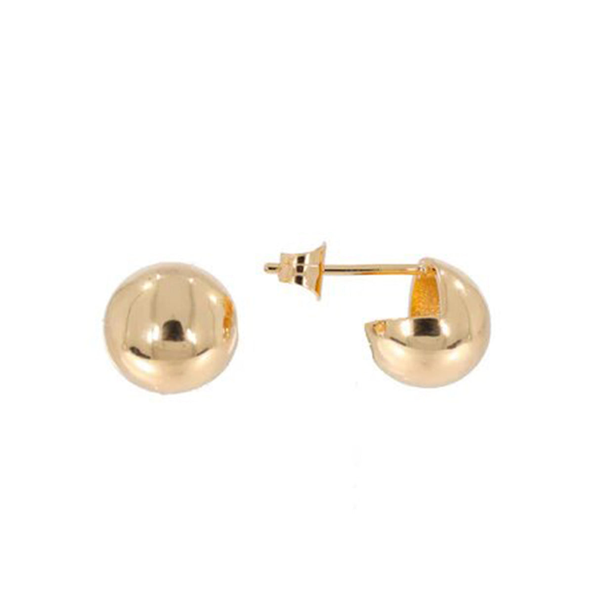 Burren Jewellery Call Me Back Earrings, Gold