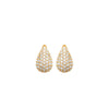 Burren Jewellery Champagne Earrings, Gold