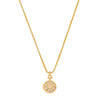 Burren Jewellery Enchantment Pendant Locket Necklace, Gold