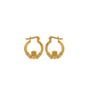 Burren Jewellery Gra Earrings, Gold