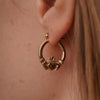 Burren Jewellery Gra Earrings, Gold