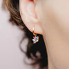 Burren Jewellery He Loves Me Not Earrings, Gold Multi