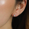 Burren Jewellery Heaven Stud Earrings, Gold