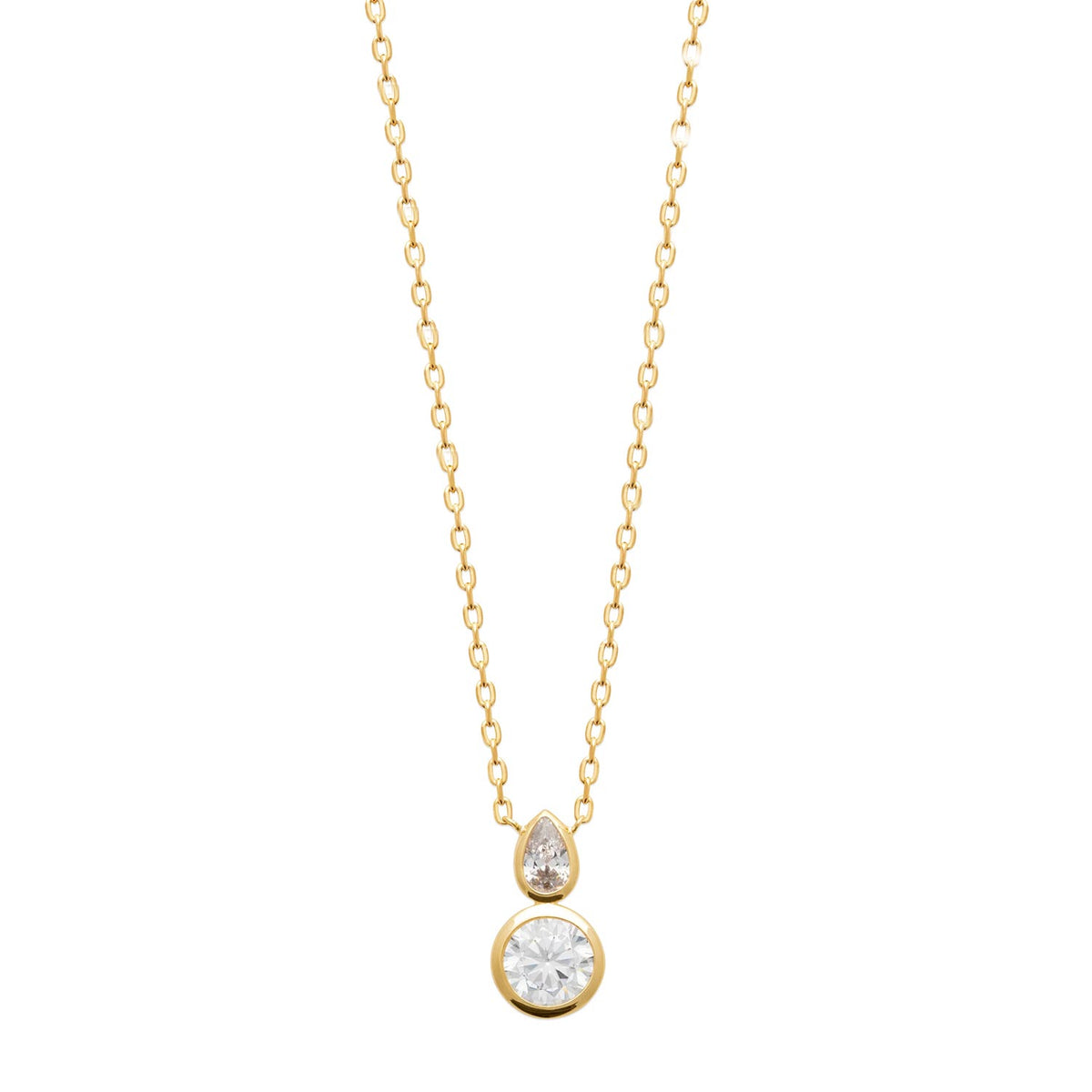 Burren Jewellery Jack Knife Necklace, Gold