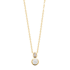 Burren Jewellery Jack Knife Necklace, Gold