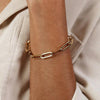 Burren Jewellery Luna Charm Bracelet, Gold