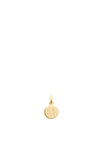 Burren Jewellery My Name Initials Pendant Necklace, Gold