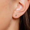Burren Jewellery Our First Touch Earrings, Gold