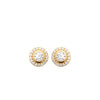 Burren Jewellery Rising Sun Earrings, Gold