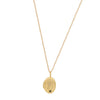 Burren Jewellery Secret Garden Pendant Locket Necklace, Gold