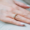 Burren Set on You Set of 2 Stacking Rings, Gold