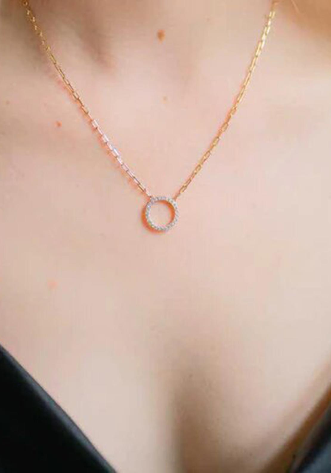 Burren Jewellery Tear It Down Necklace, Gold