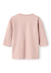 Name It Baby Girl Kinda Long Sleeve Top, Lilac