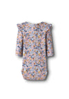 Name It Baby Girl Kdrra Long Sleeve Floral Bodysuit, Lilac