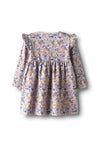 Name It Baby Girl Korra Long Sleeve Floral Dress, Lilac Multi