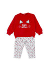 Babybol Baby Girl Cute Kitten Sweater and Legging Set, Red