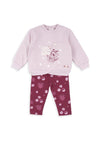 Babybol Baby Girl Snow 2 Piece Set, Pink
