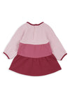 Babybol Baby Girl Snow Long Sleeve Dress, Pink