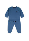 Babybol Baby Boy Stay Wild 2 Piece Tracksuit, Blue
