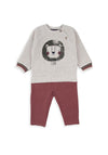 Babybol Baby Boy Lion 2 Piece Set, Beige