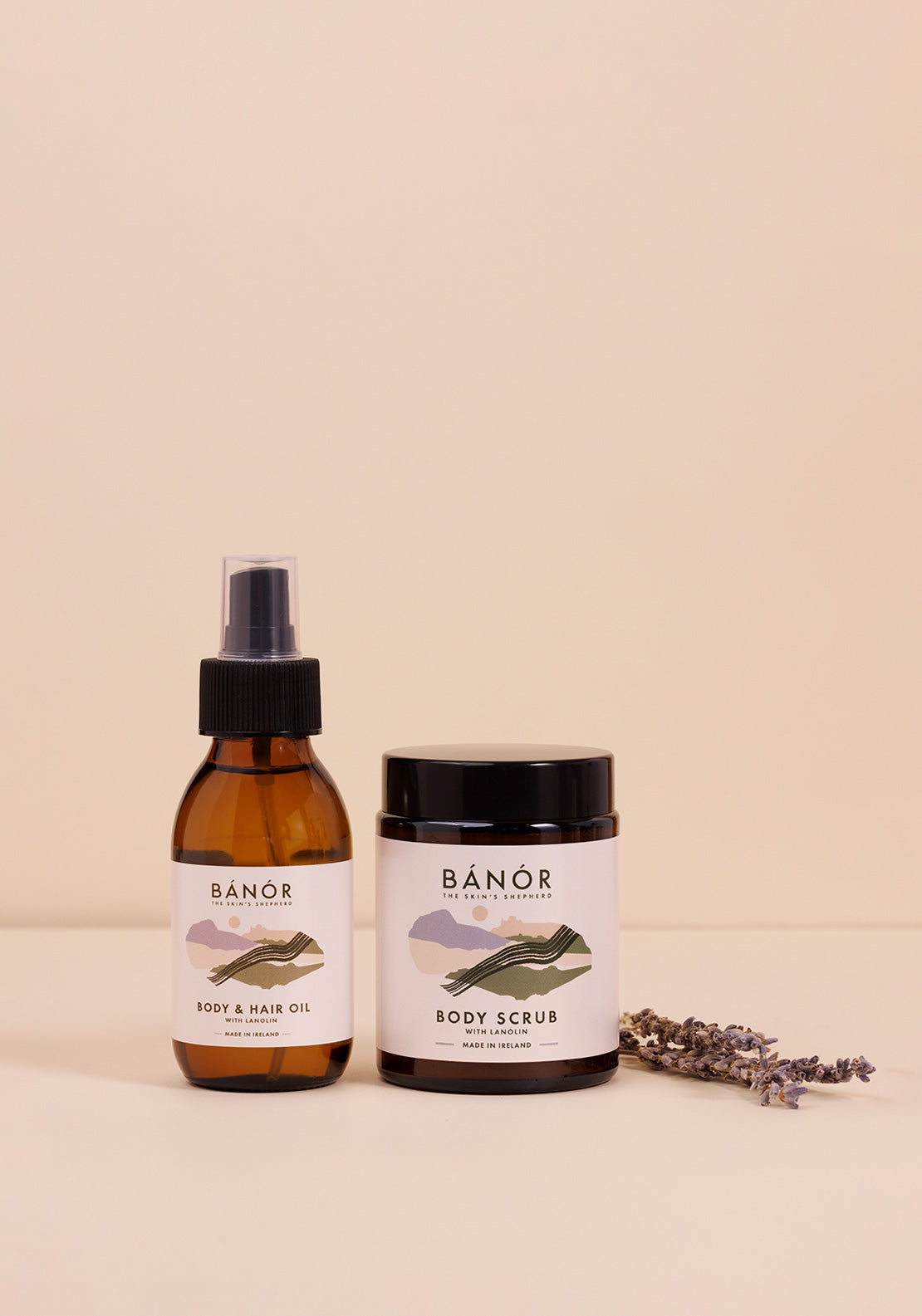 BÁNÓR The Wool Body Collection Duo Skincare Set