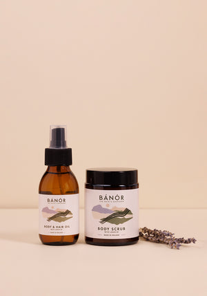 BÁNÓR The Wool Body Collection Duo Skincare Set