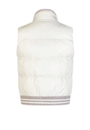 Barbara Lebek Ribbed Trim Padded Gilet, White