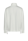 Barbara Lebek Zip Up High-Neck Sweat Jacket, White