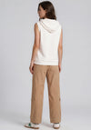 Barbara Lebek Zip Up Gilet, White